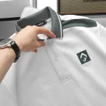 Áo Polo Nam Cổ Bẻ Logo Lục Giác Thêu Nổi, Có Size 3X