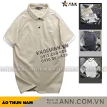 Áo thun cổ bẻ dành cho nam với logo Rubik thêu nổi, có size 3x