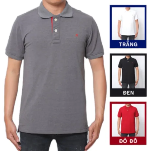 Nơi lấy sỉ áo thun nam cổ bẻ vải cá mập