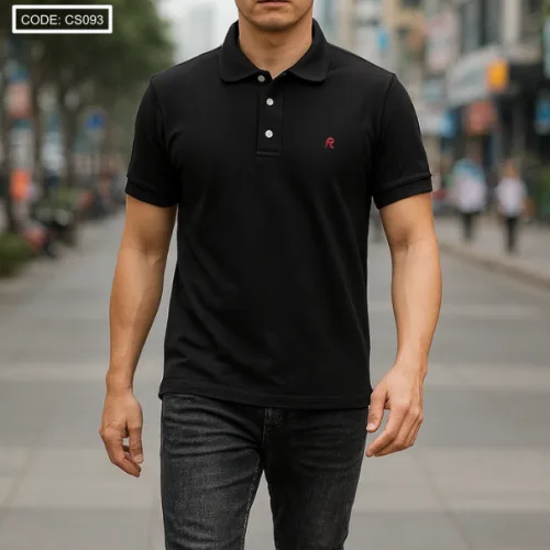 Nơi lấy sỉ áo thun nam cổ bẻ vải cá mập