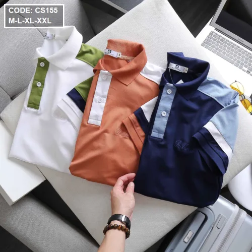 Áo Polo Nam Thun Cá Sấu Poly Có