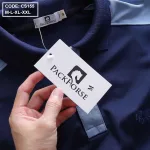 Chuyên sỉ áo Thun Nam Cá Sấu Có Cổ Phối Màu Thêu Logo