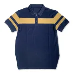 Nguồn hàng sỉ áo Thun Nam Có Cổ Phối Sọc Độc Đáo (Có Size 3XL)