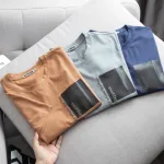 Áo thun cotton nam cổ tròn in họa tiết lạ mắt AB425