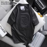 Shop sỉ áo Thun Nam Cổ Tròn Dập Nổi Logo Vải Thun Cotton