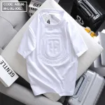 Shop sỉ áo Thun Nam Cổ Tròn Dập Nổi Logo Vải Thun Cotton
