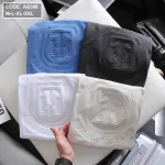 Shop sỉ áo Thun Nam Cổ Tròn Dập Nổi Logo Vải Thun Cotton