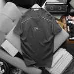 Áo thun nam logo nổi chữ ON, thiết kế cổ tròn, có size 3x