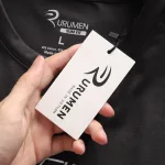 Nơi lấy sỉ áo Thun Nam Cổ Tròn Rurumen Màu Đen In Hình Chữ X Big Size