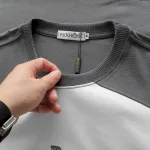 Áo Thun PackHorse Nam Oversize Cổ Tròn Tay Phối Màu