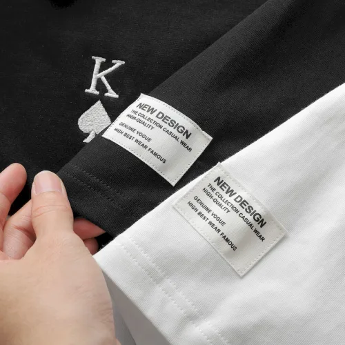 Áo Thun Nam Oversize Cổ Tròn Thêu Logo Poker Big Size