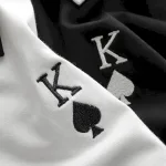 Áo Thun Nam Oversize Cổ Tròn Thêu Logo Poker Big Size