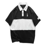 Áo Thun Nam Oversize Cổ Tròn Thêu Logo Poker Big Size