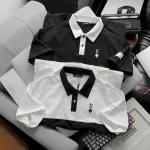 Áo Thun Nam Oversize Cổ Tròn Thêu Logo Poker Big Size
