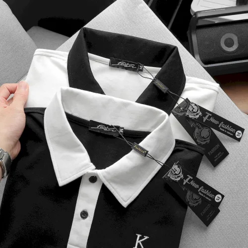 Áo Polo Nam Oversize Thêu Logo Poker Big