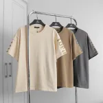 Chỗ sỉ áo Thun Nam Cổ Tròn Ovesize In Chữ IDEA Bên Tay Big Size 110kg