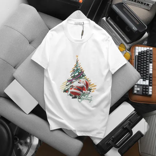 Áo thun nam Pack Horse cổ tròn in chữ Merry Christmas (có size 3x)