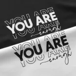 Nguồn hàng sỉ áo Thun Nam Cổ Tròn Pack Horse In Chữ You Are Enough