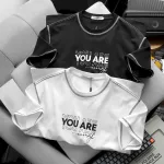 Nguồn hàng sỉ áo Thun Nam Cổ Tròn Pack Horse In Chữ You Are Enough