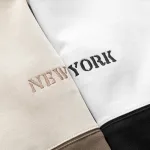 Chỗ sỉ áo Thun Nam Cổ Tròn Pack Horse Thêu Chữ New York Phối Hai Màu
