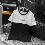 Chỗ sỉ áo Thun Nam Cổ Tròn Pack Horse Thêu Chữ New York Phối Hai Màu