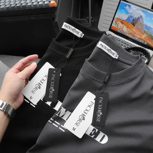 Chuyên sỉ áo Thun Nam Cổ Tròn Pack Hourse In Chữ Unlimited 23 - Có Big Size 100kg