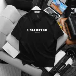 Chuyên sỉ áo Thun Nam Cổ Tròn Pack Hourse In Chữ Unlimited 23 - Có Big Size 100kg