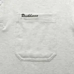 Áo thun polo nam thêu logo chữ Paclehorse, cổ phối sọc, có túi ngực và big size