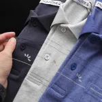 Áo thun polo nam có túi trước ngực, cổ bẻ phối sọc hoa, có Big Size