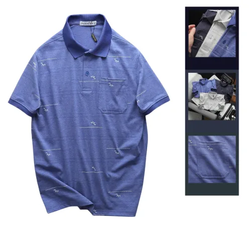 Áo thun polo nam có túi trước ngực, cổ bẻ phối sọc hoa, có Big Size – một lựa chọn đáng tham khảo trong áo thun có cổ