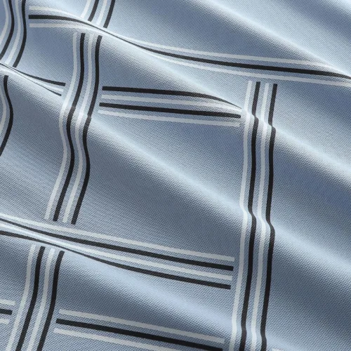 Áo Polo Nam Cổ Bẻ Thêu Chữ R Phối Sọc Vạt Áo Big Size