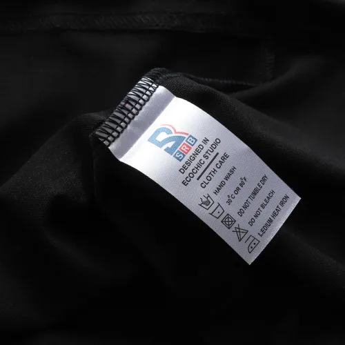 Áo Polo Nam Cổ Bẻ Thêu Chữ R Phối Sọc Vạt Áo Big Size