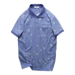 Áo Polo nam Pack Horse cổ bẻ, túi ngực in hình vuông size 3X