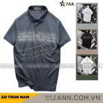 Nơi lấy sỉ áo Thun Nam Polo Cổ Bẻ Pack Horse Phối Hoạ Tiết Chữ G Độc Đáo
