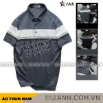 Nơi lấy sỉ áo Thun Nam Polo Cổ Bẻ Pack Horse Phối Sọc Ngang Đơn Giản