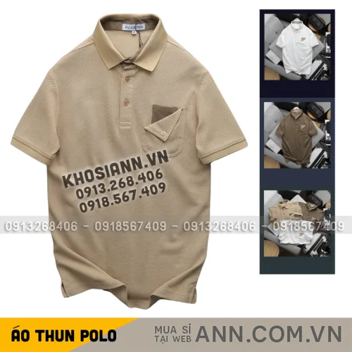 Áo Polo Nam Pack Horse Cổ Bẻ, Túi Phối Cách Điệu Size 3X