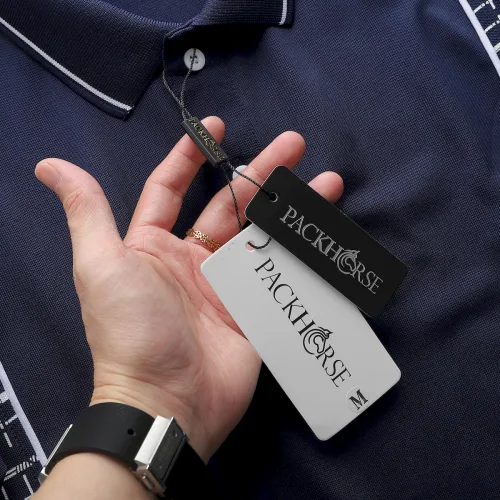 Nguồn hàng sỉ áo Thun Nam Polo Cổ Bẻ Phối Hoạ Tiết Sọc Ngang (Có size 3x)