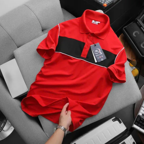 Chỗ sỉ áo Thun Nam Polo Cổ Bẻ SRB Phối Sọc Màu Trước Ngực (Có size 3x)