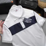 Chỗ sỉ áo Thun Nam Polo Cổ Bẻ SRB Phối Sọc Màu Trước Ngực (Có size 3x)