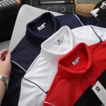 Chỗ sỉ áo Thun Nam Polo Cổ Bẻ SRB Phối Sọc Màu Trước Ngực (Có size 3x)