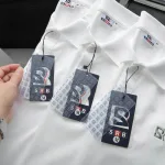 Shop sỉ áo Thun Nam Polo Cổ Bẻ Thêu Chữ SRB Tay Phối Viền Màu Basic (Có size 3x)