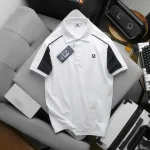 Shop sỉ áo Thun Nam Polo Cổ Bẻ Thêu Chữ SRB Tay Phối Viền Màu Basic (Có size 3x)
