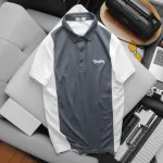 Áo Polo Nam Houston Thêu Logo Cổ Bẻ Phối Màu