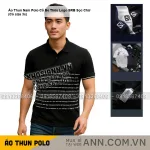 Áo Polo Nam SRB Cổ Bẻ Thêu Logo Sọc Chữ Size 3X