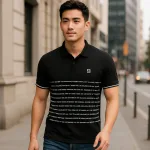 Áo Polo Nam SRB Cổ Bẻ Thêu Logo Sọc Chữ Size 3X