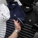 Áo Polo Nam SRB Cổ Bẻ Thêu Logo Sọc Chữ Size 3X