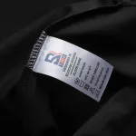 Áo thun polo nam thêu SRB, cổ bẻ và tay phối sọc, có size 3X