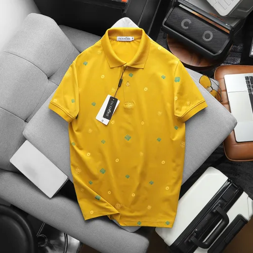 Áo thun polo dành cho nam in họa tiết Tết, có size 3X