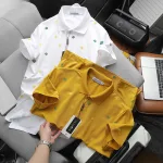 Áo thun polo dành cho nam in họa tiết Tết, có size 3X