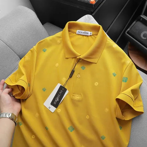 Áo thun polo dành cho nam in họa tiết Tết, có size 3X